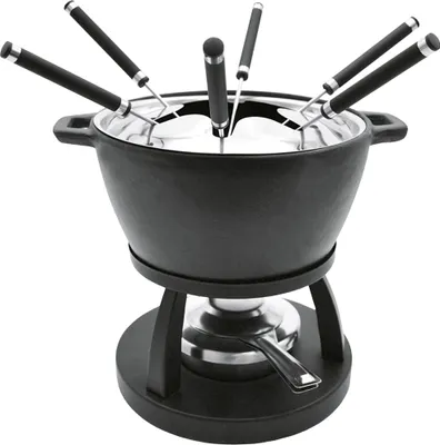 Immagine prodotto di Set per fonduta in ghisa MÄSER per 6 persone, 10 pezzi