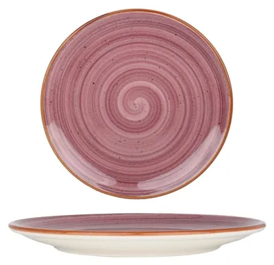 Image de Bonna Assiette à dessert - Aura Blackberry - Porcelaine - 21 cm