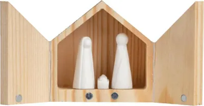Produktbild von Räder Krippe Mini 5,5x5,5x3,5cm