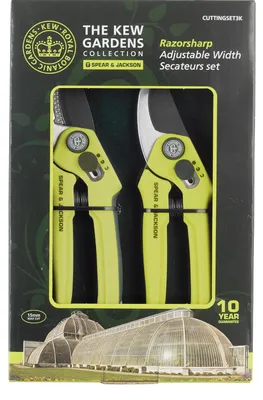 Zdjęcie produktu dla Spear & Jackson Zestaw sekatorów Kew Gardens regulowane uchwyty