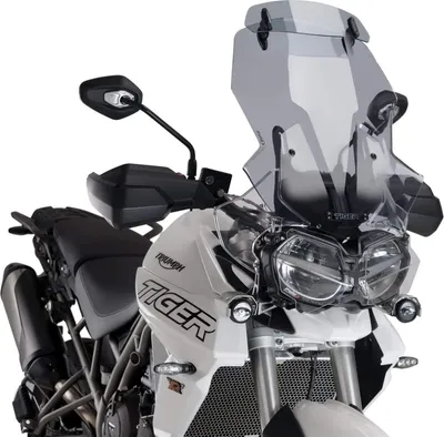 Produktbild von PUIG 9658H Tourenscheibe mit Spoilerscheibe passend fuer TRIUMPH TIGER 800 XCX Getönt