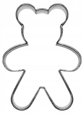 Image de EkoForemki Emporte-pièce Ours Acier Inoxydable 5 cm