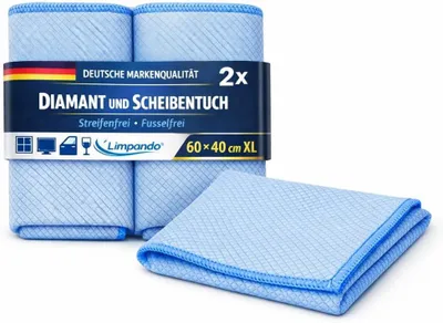 Produktbild von Mikrofasertuch 60x40 cm, Diamantstruktur, Fenstertuch, für Küche