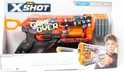 Produktbild von ZURU X-SHOT SkinsGriefer-Werfer12s 36561D