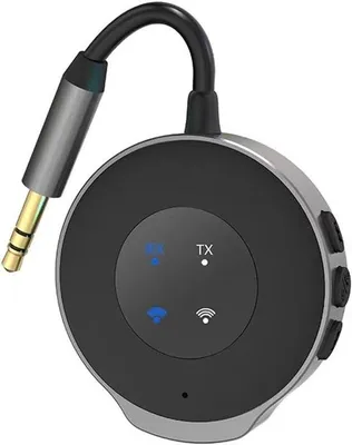 Immagine prodotto di Altoparlante per auto - Adattatore audio wireless, lettore audio 2-in-1, adattatore radio, basso consumo energetico