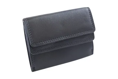 Produktbild von LEAS Minibörse Echt-Leder, schwarz Mini-Edition