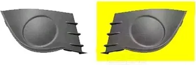 Produktbild von VAN WEZEL Lüftungsgitter Grill Stoßfänger für RENAULT Clio III Schrägheck (BR0/1, CR0/1) ohne Loch/Löcher für Nebellampen