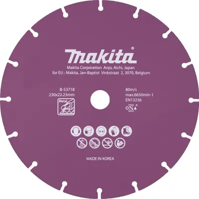 Produktbild von Makita Diamant-Trennscheibe 1 Stk. - Diamant - 230 x 22,23 x 1,6 mm