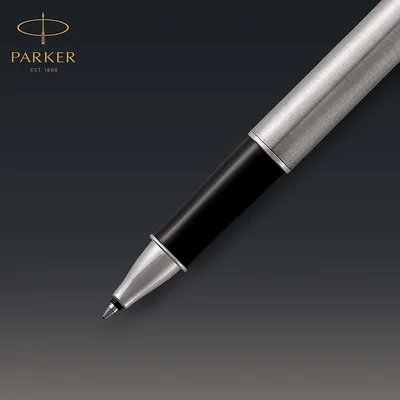 Obrázok produktu pre Parker Sonnet, Jednoduchá prepisovačka, Nerezová oceľ, Čierna, Kov, Nerezová oceľ, Paládium, Jemná