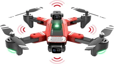 Produktbild von 2.4g Fernbedienung Drohne HD Luftaufnahme Optischer Fluss Esc Red 1 Batterie