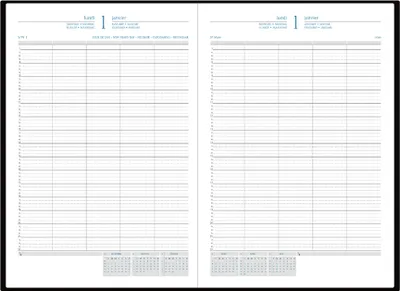Produktbild von Journal 29 Barbara 1 Tag 2 Seiten 2025