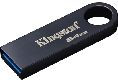 Produktbild von Kingston DataTraveler 64GB SE9 G3 - Dunkles Nickel, 64 GB, USB Typ-A, 3.2 Gen 1 (3.1 Gen 1), 220 MB/
