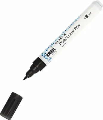 Produktbild von KREUL Glass & Porcelain Pen Clear fine Schwarz
