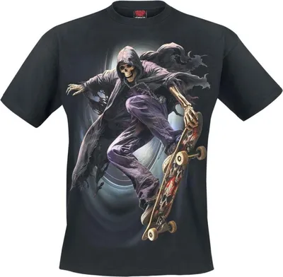 Immagine prodotto di Maglietta a spirale da uomo Soul Boarder - Maglietta nera 3XL