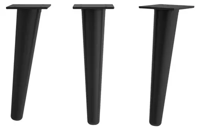 Produktbild von 2er Set Füße DANNA 330mm Schwarz