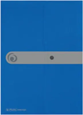 Produktbild von Herlitz Dokumententasche easy orga to go DIN A4 blau opak