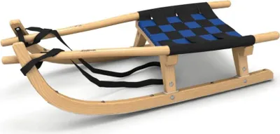 Image de Kathrein Luge de randonnée monoplace avec siège à ceinture, noir-anthracite