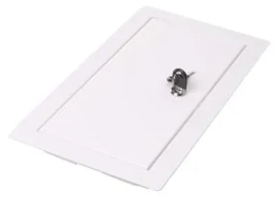Produktbild von Aqbau® Revisionsklappe trockenbau 25x30 cm Revisionstür mit schloss, Revision Wartungstür, Wartungstür, serviceklappe, wartungsklappe trockenbau aus