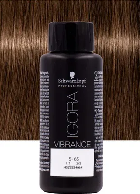 Produktbild von Schwarzkopf Igora Vibrance 5-65 Schokolade Golden Hellbraun 60 ml