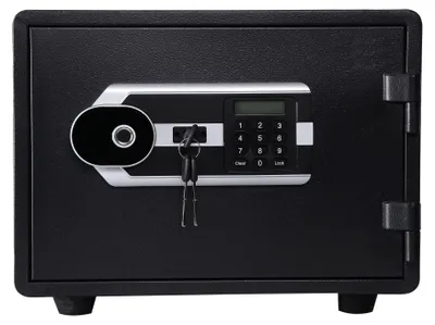 Produktbild von Olympia GOsafe 5300FP, Frei stehend sicher, Schwarz, Code, Lesegerät für den Fingerabdruck, Schlüssel, 12 l, Polypropylen (PP), 300 mm