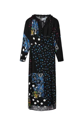 Obrázok produktu pre DESIGUAL Dámsky kostým z viskózy, čierny, GR73022 – Veľkosť: XS