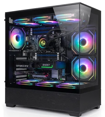 Produktbild von Broonbee Gaming PC S-I9 Schwarz | Intel Xeon 14-Kern | RTX 5060 | 64GB RAM | 1TB SSD | Windows 11 Pro