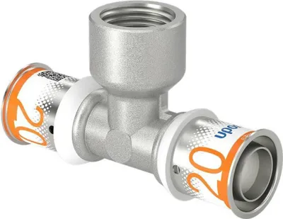 Produktbild von UPONOR S-Press PLUS T-Stück, Innengewinde, 20-Rp1/2"FT-20, 1 Stk.