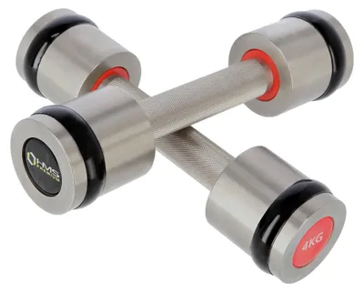 Obrázek produktu pro Chromované profesionální činky HMS PREMIUM HH04 2 x 4 kg