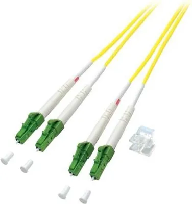 Produktbild von OS2 duplex Glasfaserkabel LC/APC-LC/APC 7,50m