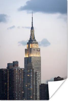 Produktbild von MuchoWow® Poster Empire State Building Manhattan NY 20x30 cm - Papierdruck