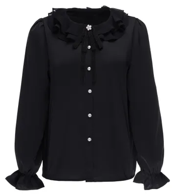 Image de Chemise pour femme LUREA - noire, taille XS