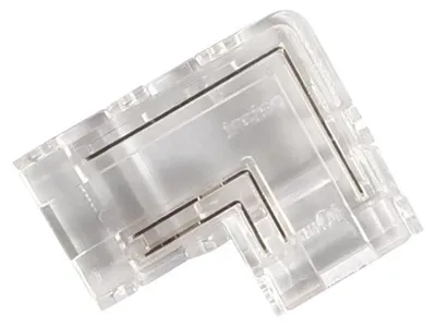 Immagine prodotto di Alcapower Connettore Angolare 90° per Strisce LED CCT a 3 PIN, Soluzione di Giunzione Professionale per Installazioni Luminose su Misura