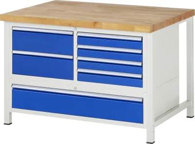 Immagine prodotto di Banco da lavoro modello 8931 L1250xP900xH840mm