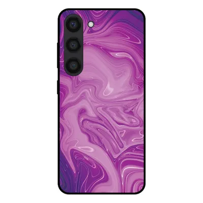 Obrázok produktu pre Smartphonica Puzdro na telefón pre Samsung Galaxy S23 Plus s mramorovou potlačou - Zadný kryt z TPU s mramorovým dizajnom - fialový