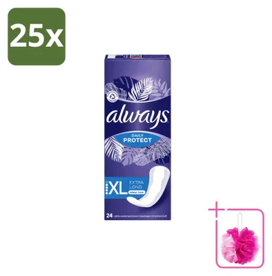 Produktbild von 25 x Always Inlegkruisjes Extra Long - Sparpackung - 25 Stücke