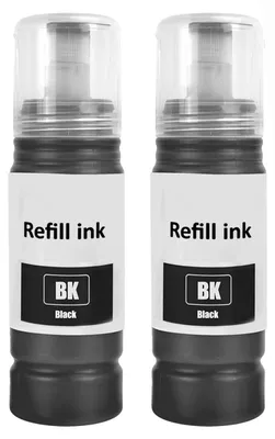 Produktbild von LAIPENG 104 Tinte Kompatibel mit Epson 104 Tintenflasche für Ecotank ET-1810 ET-2870 ET-2820 ET-2810 ET-2826 ET-2715 ET-2720 ET-2721 ET-2726 ET-2815 ET-2821 ET-2825 ET-4700 Drucker (2 Schwarz)