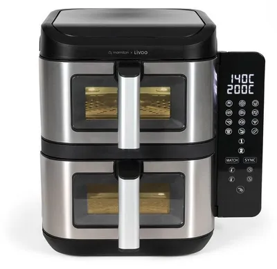 Image de Friteuse sans huile double bac LIVOO DOC344CO 11 L 2800 W
