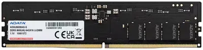 Produktbild von ADATA AD5U560064G-S, 64 GB, 1 x 64 GB, DDR5, 288-pin DIMM, Schwarz