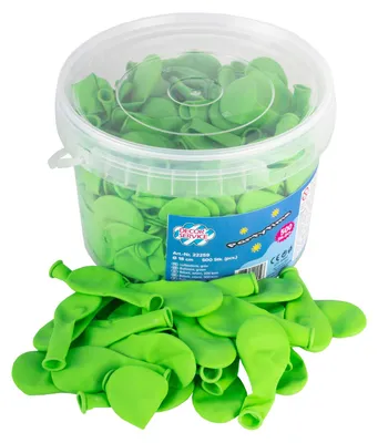 Produktbild von Luftballons Grün Ø18cm aus Naturkautschuklatex – 500 Stück Partyballons