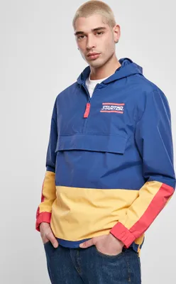 Image de Starter Black Label Jacke Starter Multicolored Logo Windbreaker Red/Blue/Yellow-M