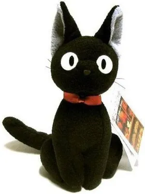 Immagine prodotto di GHIBLI - Il piccolo servizio di consegne di Kiki, peluche del gatto Jiji (20 cm)