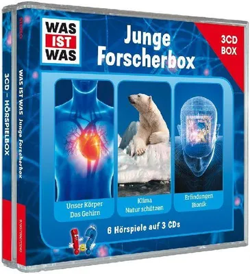 Produktbild von Was ist was Hörspielbox: Junge Forscher-Box