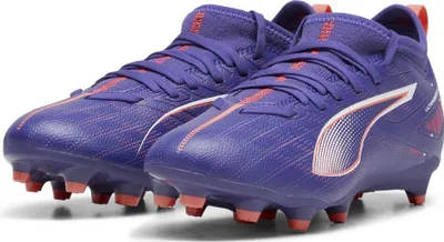 Produktbild von Puma Ultra 5 Match FG/AG Fussballschuhe-108096, Farbe:Dunkelblau, Kinder Schuhe:38