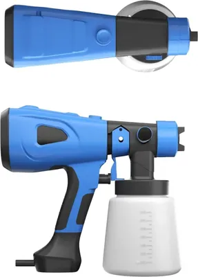Produktbild von Elektrisch Farbspritzpistole – 1000 ml – Tragbar – 3 Sprühmuster – Für Zäune, Wände & Terrassendielen