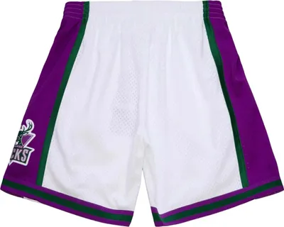 Immagine prodotto di Pantaloncini Mitchell & Ness SMSH3135-MBU96PPPWHIT da Uomo