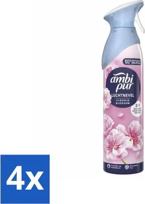 Obrázok produktu pre Ambi Pur - Air Effects - osviežovač vzduchu v spreji - nádych kvetu - 185 ml - hodnotné balenie - 4 kusy