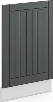 Produktbild von Frontblende Vicco Fame-Line Anthrazit Landhaus 45 cm ohne Arbeitsplatte, Model 37311