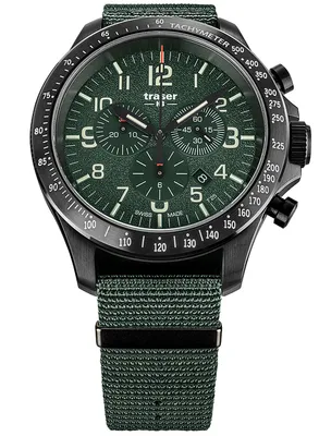 Produktbild von Traser Herrenuhr TS-109463 grün