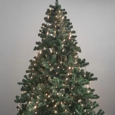 Produktbild von LED Baummantel Lichterkette mit 8 Strängen Crispy Ice White, outdoor
