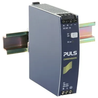 Immagine prodotto di DIMENSIONE PULS CS5.241 Alimentatore per guida DIN, alimentatore switching, alimentatore DIN 24 V/DC 5 A 120 W (CS5.241)